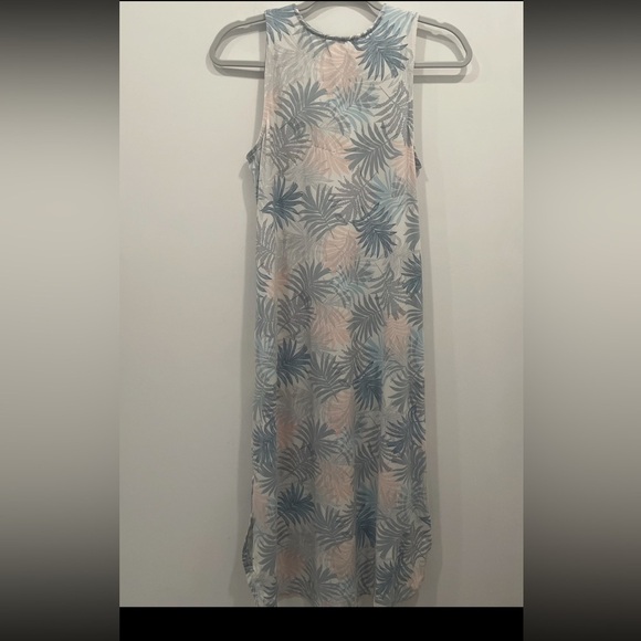TAHARI Midi Dress Size XS Multicolor
Sleeveless Palm Tree Pattern Side Pockets - Picture 2 of 5